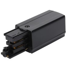 Ввод питания левый RS 3C TRACK PCL BK 65х32мм черн. Русский Свет 19131021018